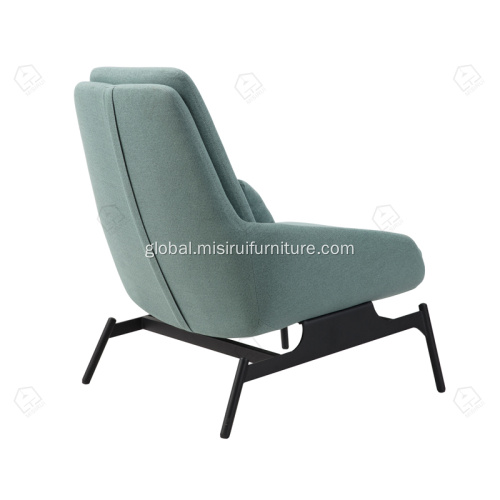 Loung Chair with Ottoman Loung chair with ottoman metal base Factory